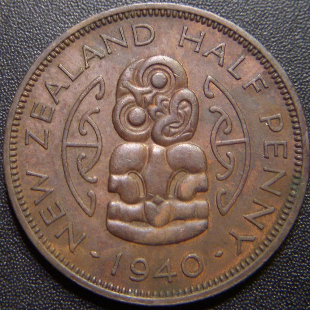 1940 Half Penny - New Zealand