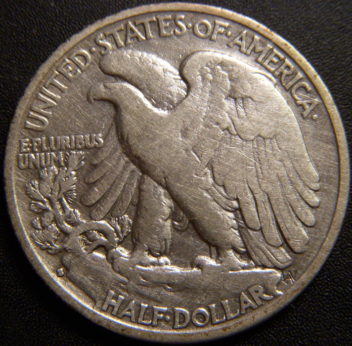 1929-S Walking Half Dollar - Fine