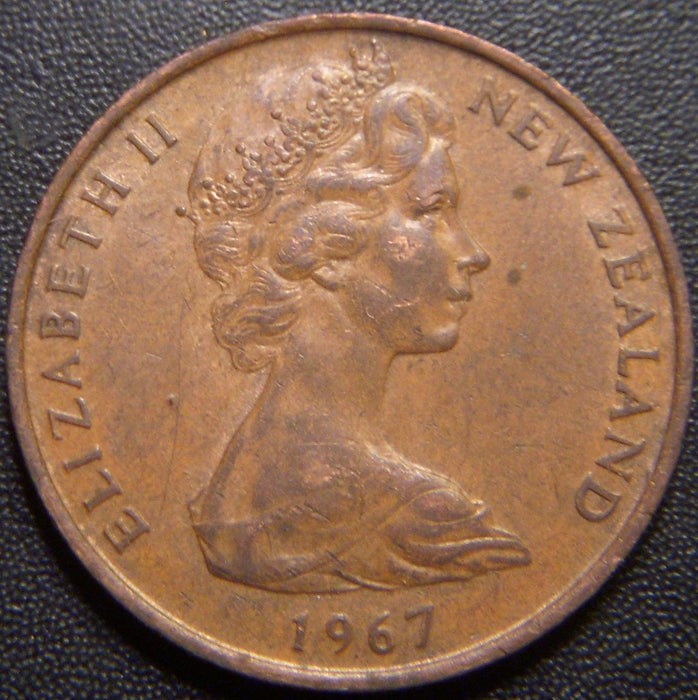 1967 2 Cents - New Zealand