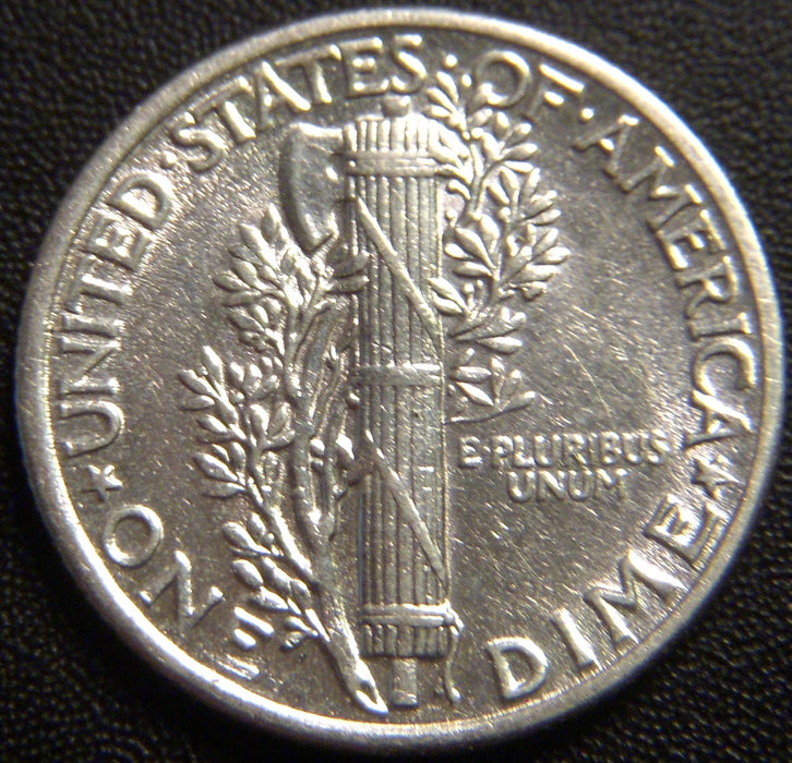 1936 Mercury Dime - AU