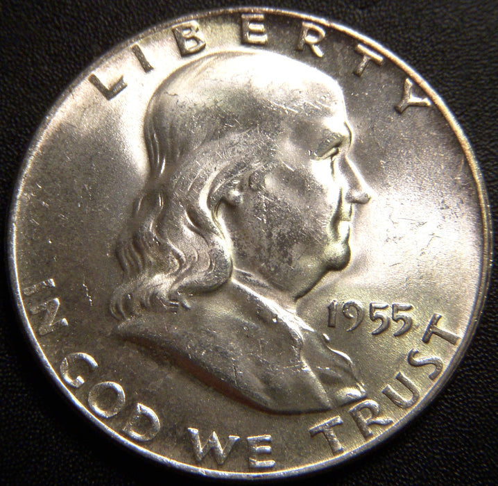 1955 Franklin Half Dollar - Uncirculated