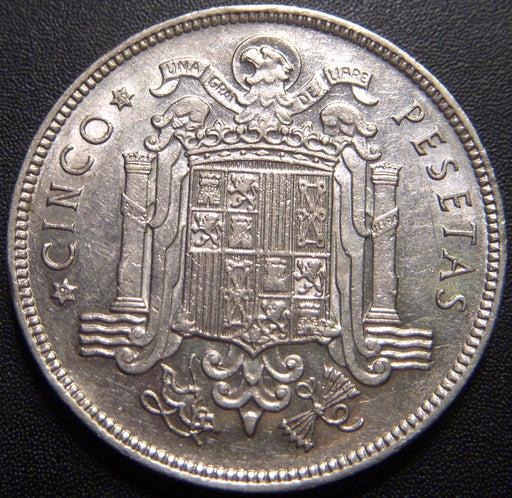 1949 (1950) 5 Peseta - Spain