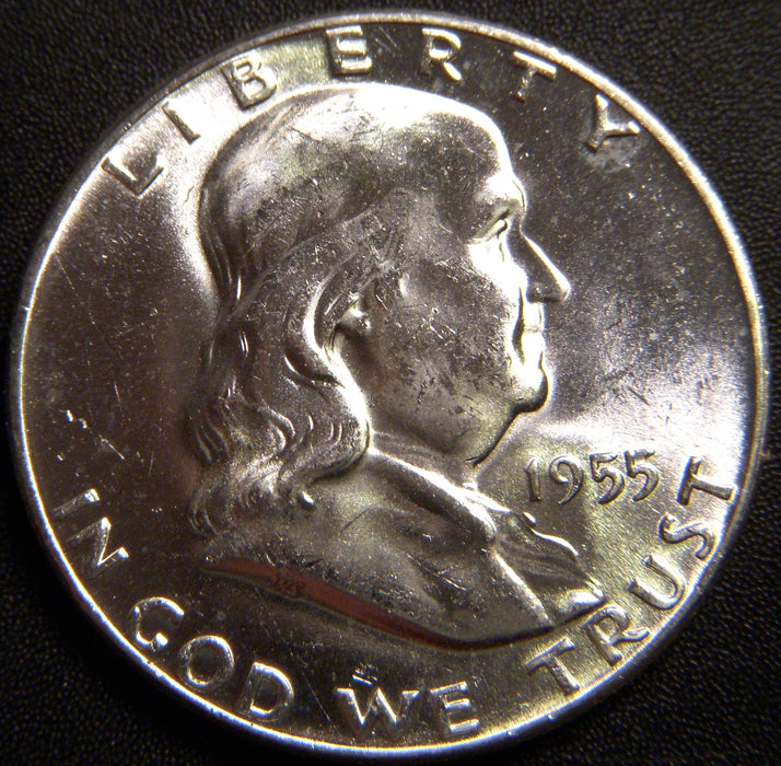 1955 Franklin Half Dollar - Uncirculated