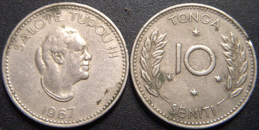 1967 10 Seniti - Tonga
