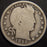 1892-S Barber Quarter - Good