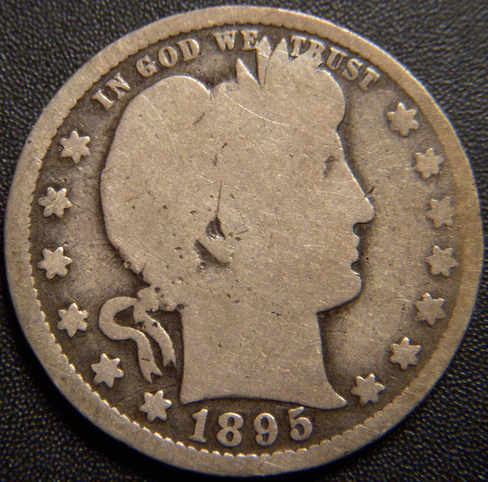 1895-O Barber Quarter - Good