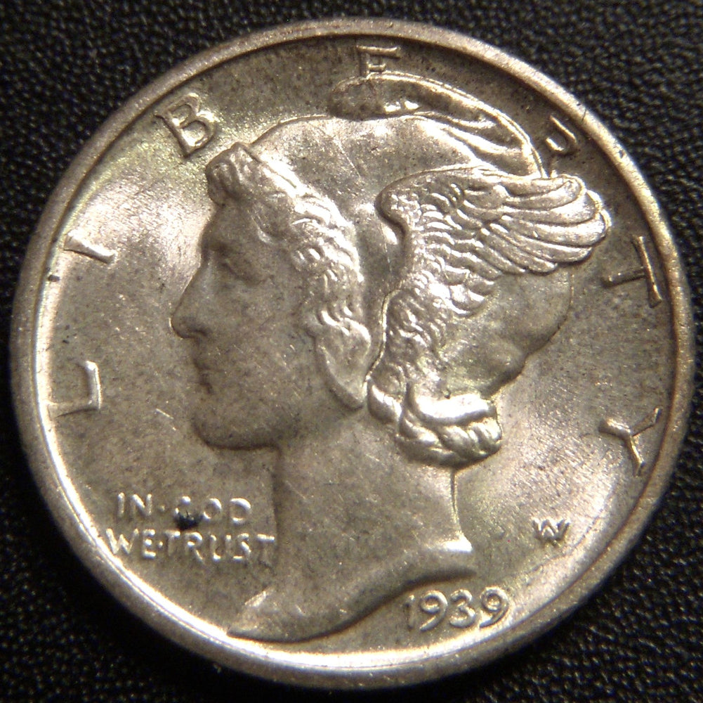 1939-D Mercury Dime - Uncirculated