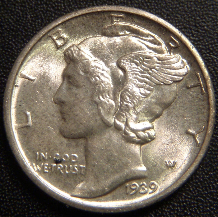 1939-D Mercury Dime - Uncirculated