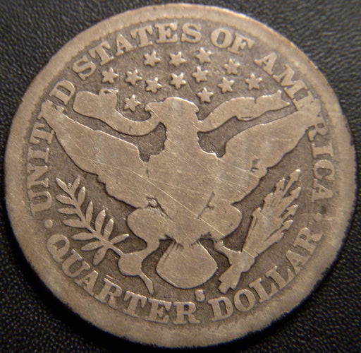 1907-S Barber Quarter - Good