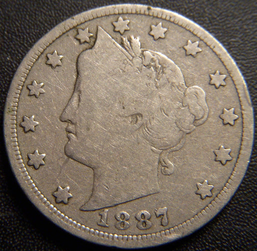 1887 Liberty Nickel - Good