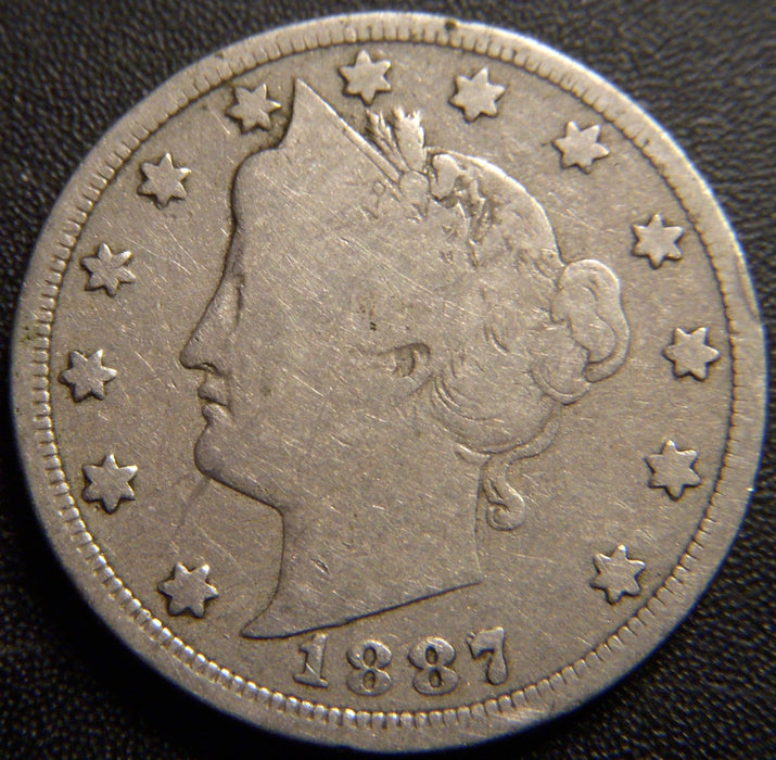 1887 Liberty Nickel - Good