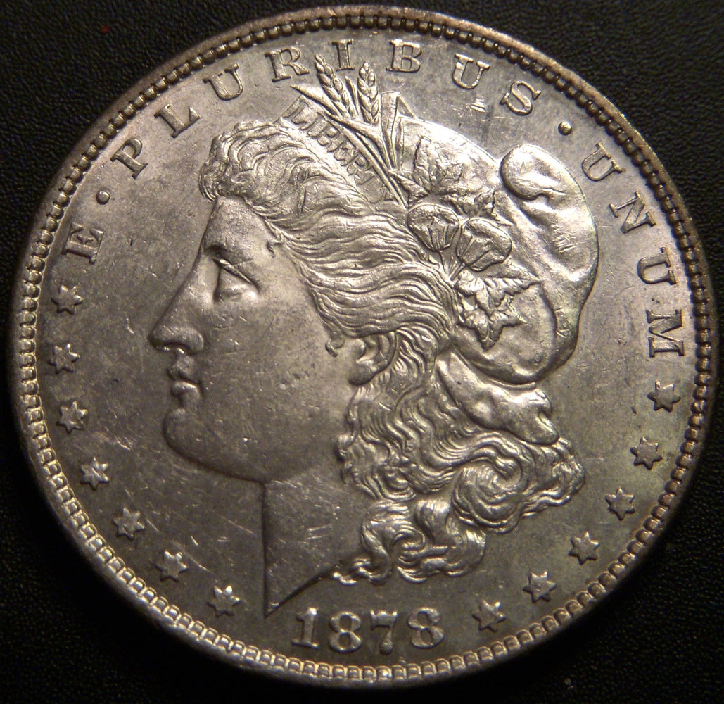 1878 Morgan Dollar - 7TF Uncirculated