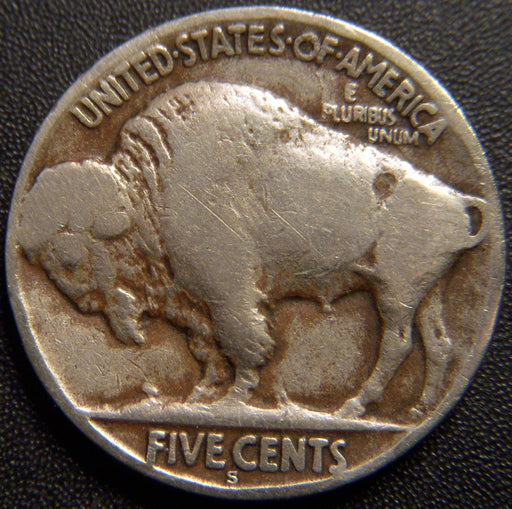 1918-S Buffalo Nickel - Good