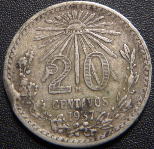 1937 20 Centavos - Mexico