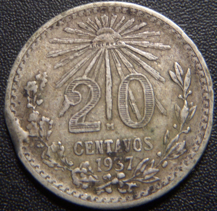 1937 20 Centavos - Mexico