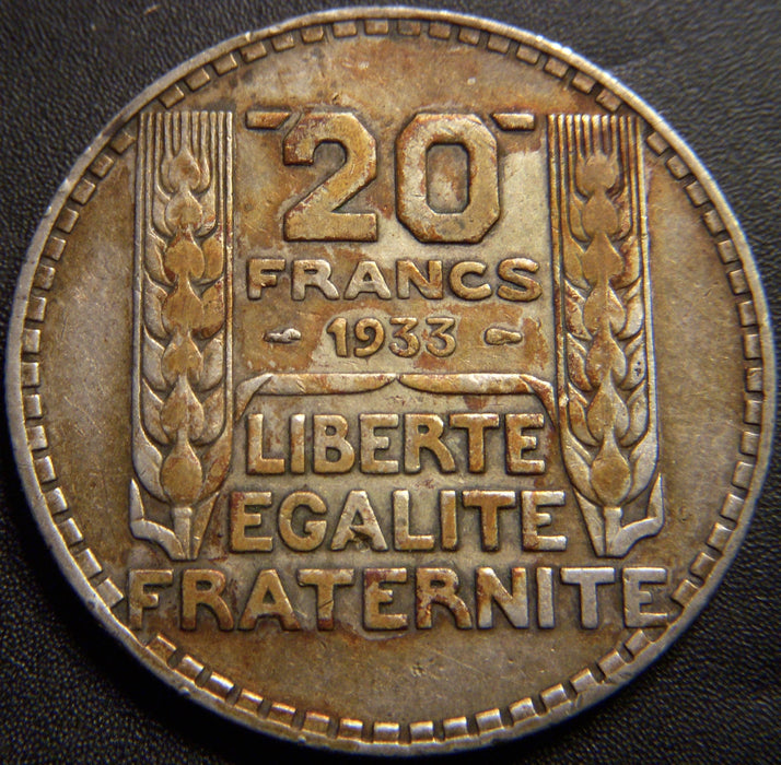 1933 20 Francs - France