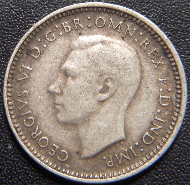 1943D 3 Pence - Australia