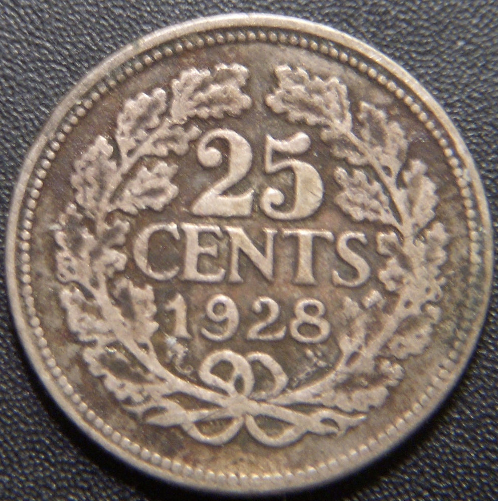 1928 25 Cents - Netherlands