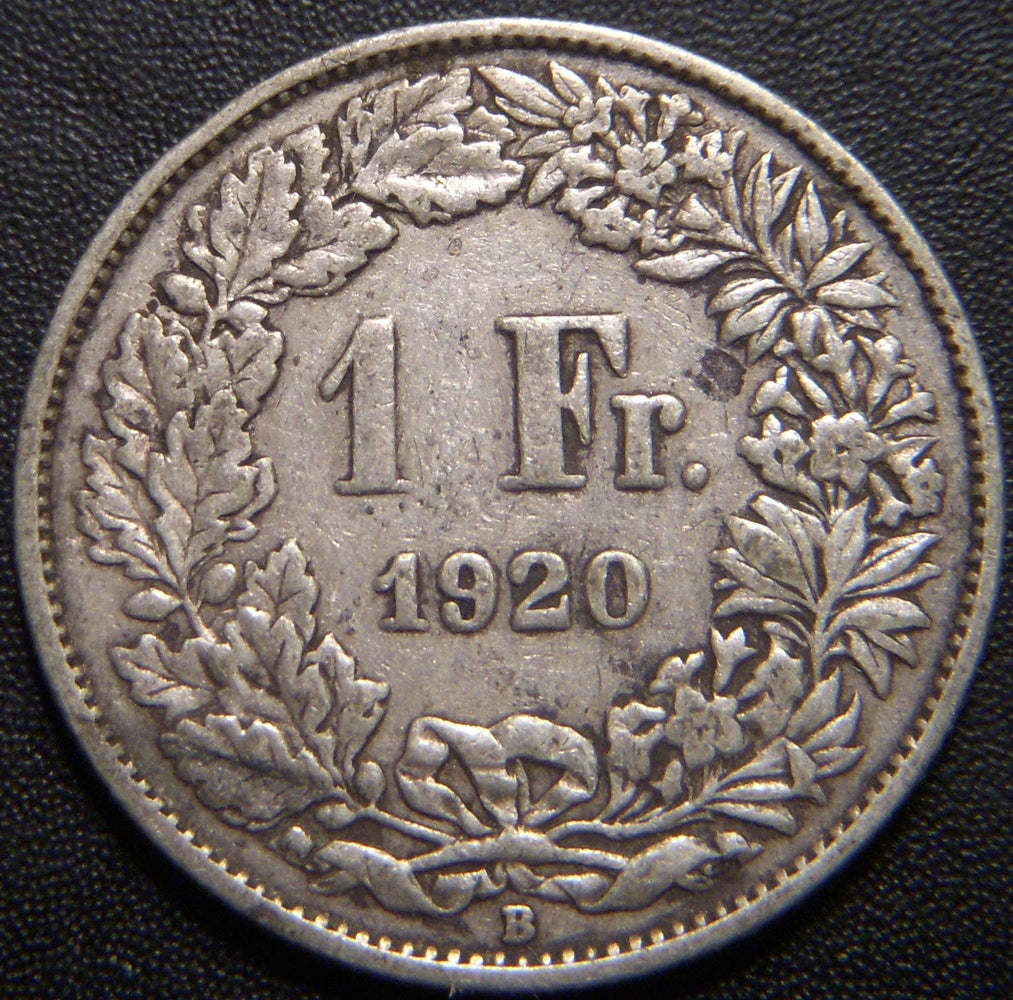 1920B Franc - Switzerland