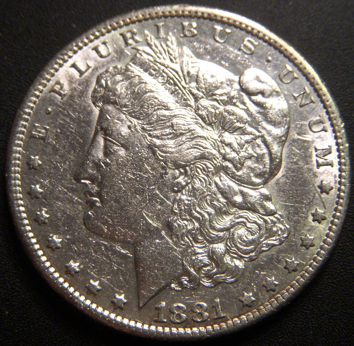 1881-S Morgan Dollar - AU