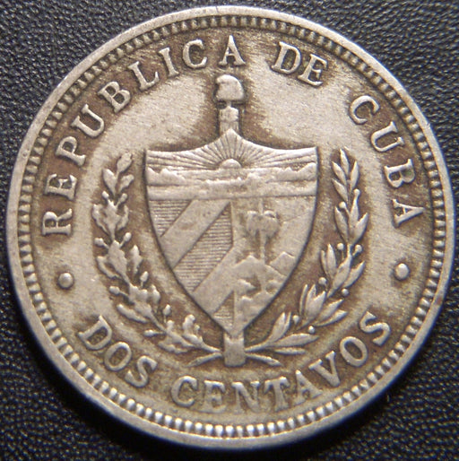 1915 2 Centavos - Cuba