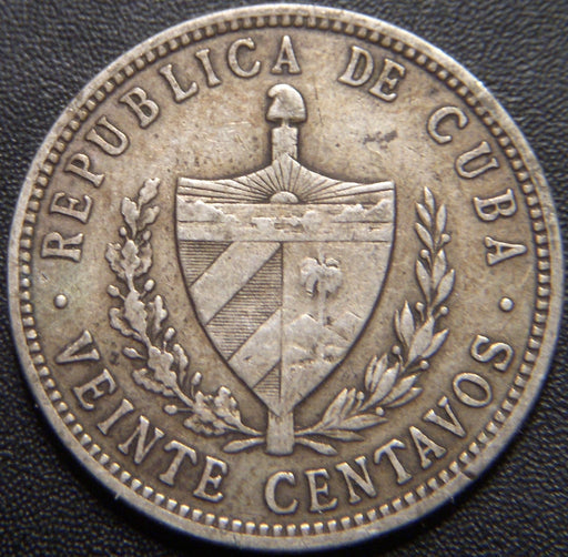 1915 20 Centavos - Cuba