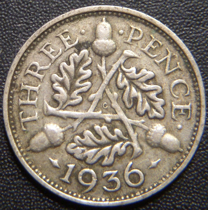 1936 3 Pence - Great Britain