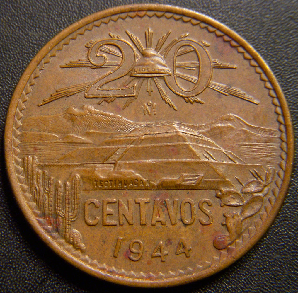 1944 20 Centavos - Mexico