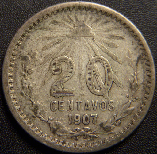 1907 20 Centavos - Mexico