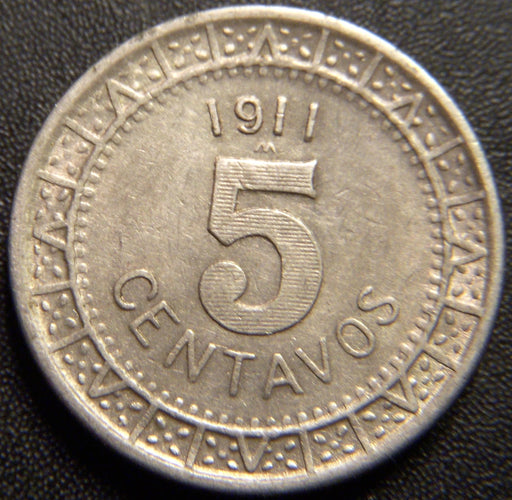 1911 5 Centavos - Mexico