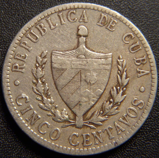 1920 5 Centavos - Cuba