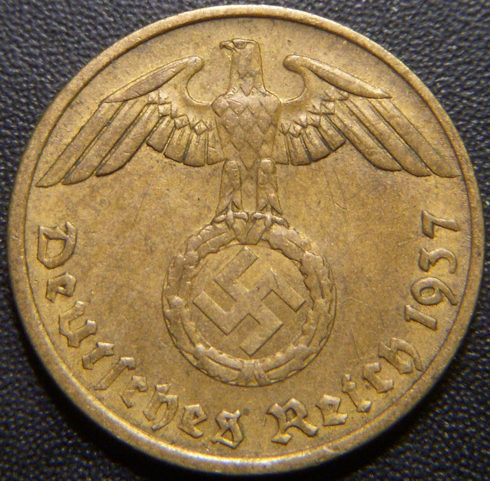 1937A 5 Reichspfennig - Germany