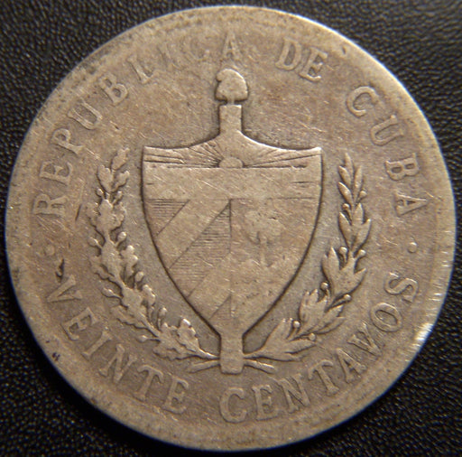 1920 20 Centavos - Cuba