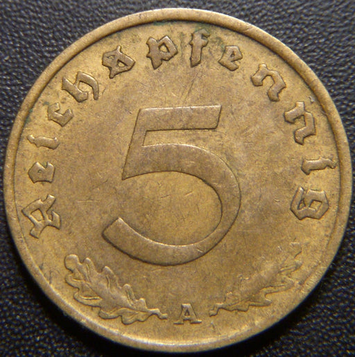 1937A 5 Reichspfennig - Germany