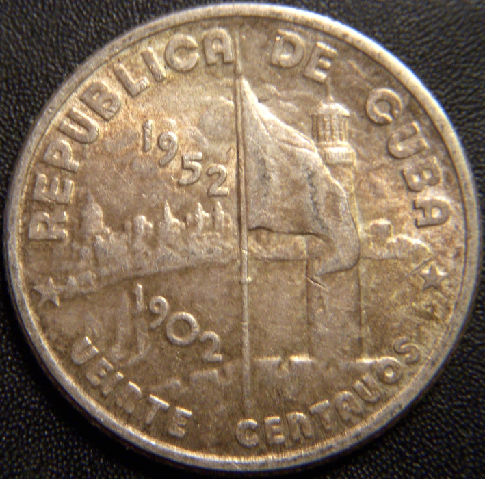 1952 40 Centavos - Cuba