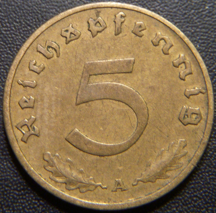 1939A 5 Reichspfennig - Germany