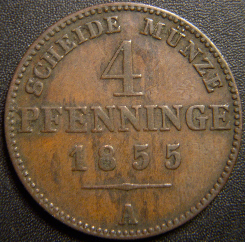 1855A 4 Pfenninge - German - Prussia