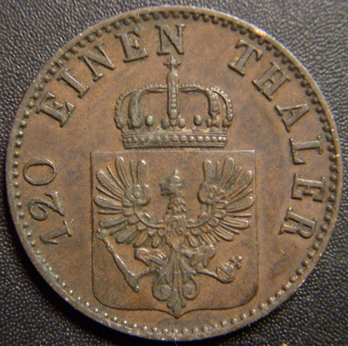 1865A 3 Pfenninge - German - Prussia