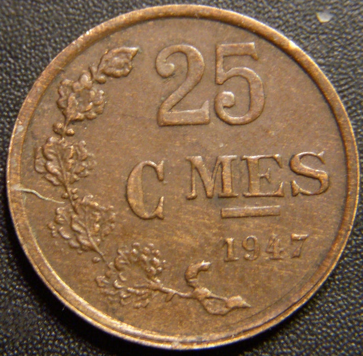 1947 25 Centimes - Luxemburg