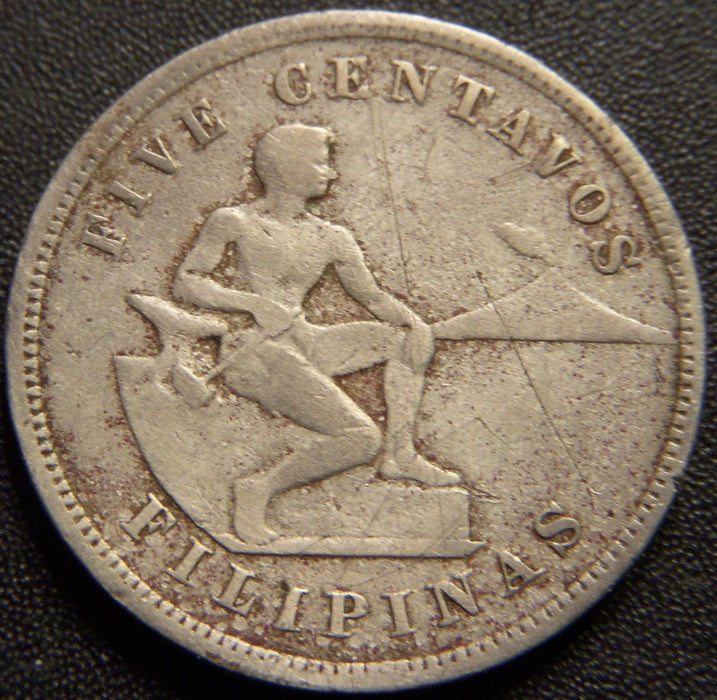 1903 5 Centavos - Philippines