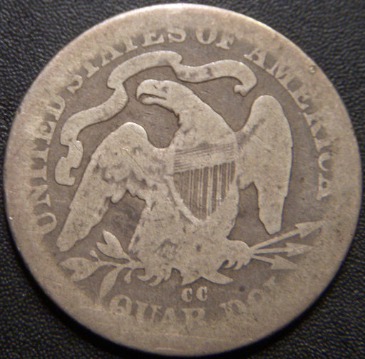 1878-CC Seated Quarter - Good