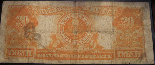 1922 $20 Gold Certificate - FR# 1187