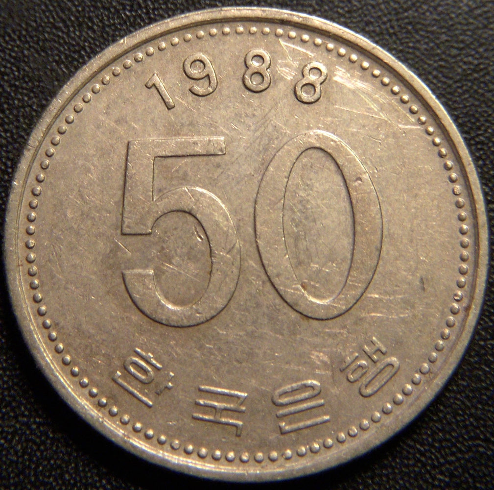 1988 50 Won - Korea South