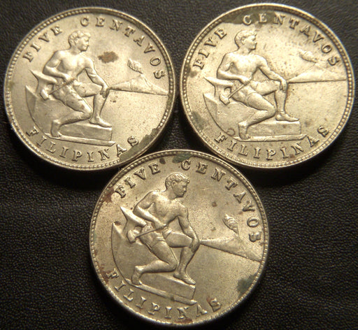 1944 Five Centavos - Philippines