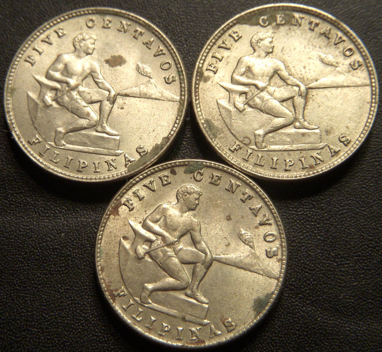 1944 Five Centavos - Philippines