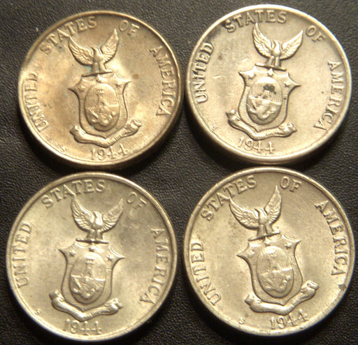 1944-S Five Centavos - Philippines