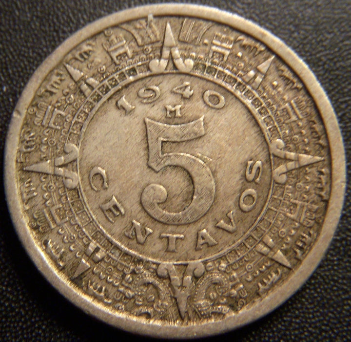 1940 5 Centavos - Mexico