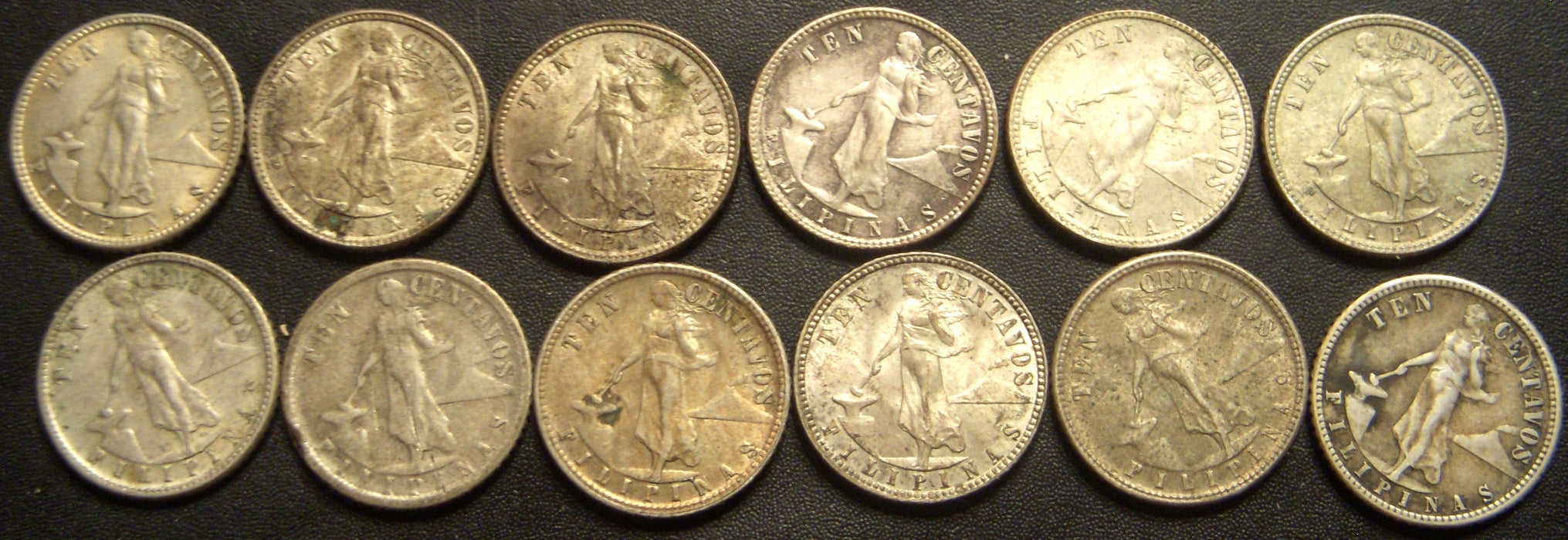 1944-D Ten Centavos - Philippines