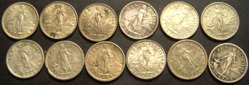 1944-D Ten Centavos - Philippines