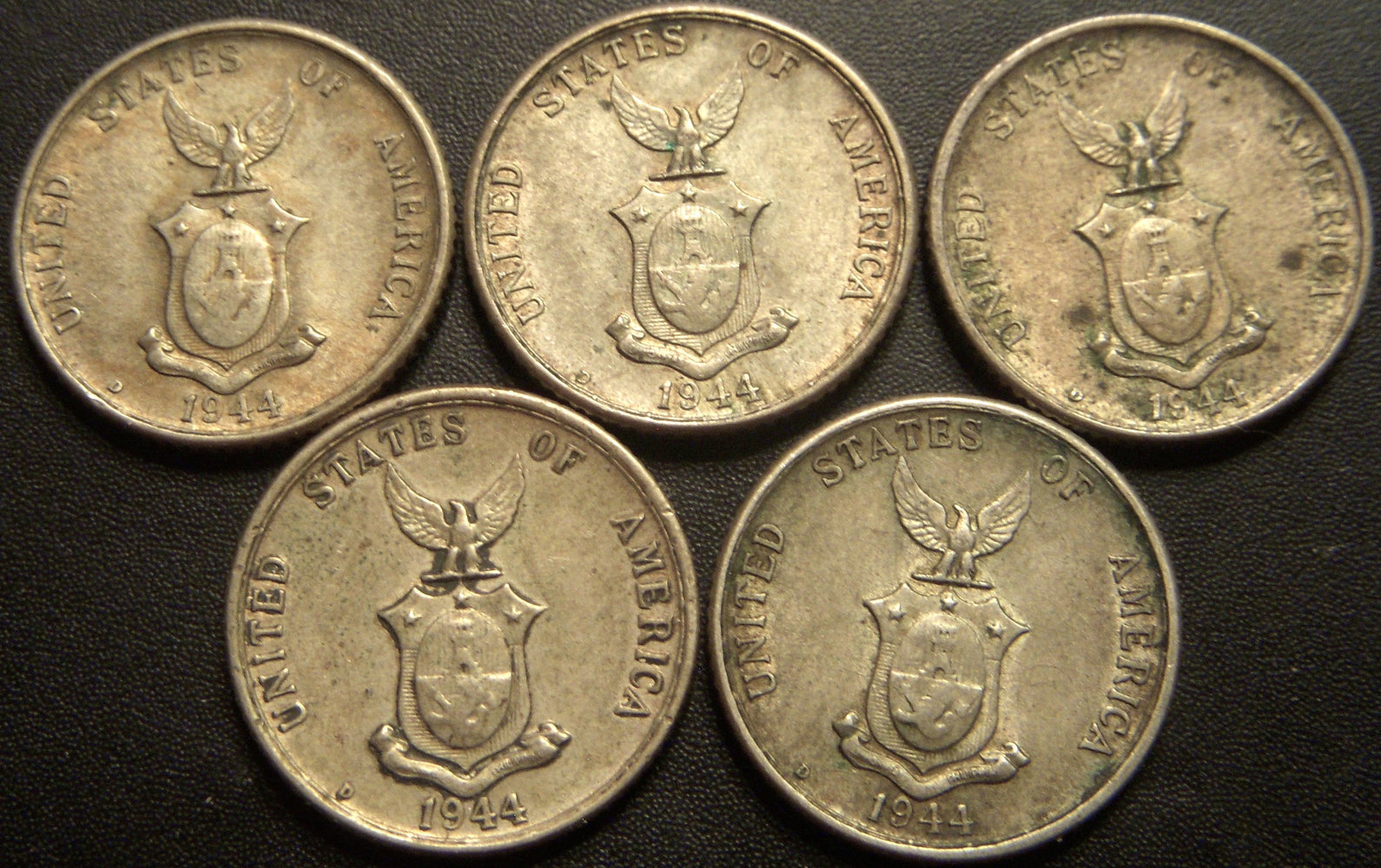 1944-D Twenty Centavos - Philippines